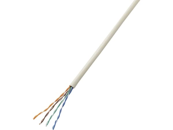 TRU COMPONENTS 1567183 Telefonkabel J-Y(ST)Y 4 x 2 x 0.6 mm Grå 50 m