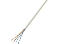 Miniatyrbild 2 av 3: TRU COMPONENTS 1567183 Telefonkabel J-Y(ST)Y 4 x 2 x 0.6 mm Grå 50 m
