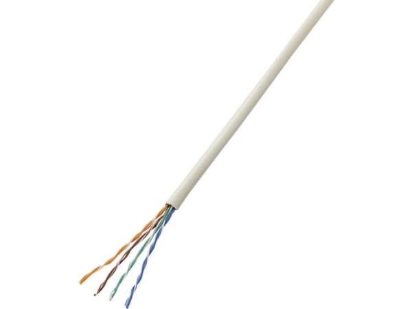 TRU COMPONENTS 1567183 Telefonkabel J-Y(ST)Y 4 x 2 x 0.6 mm Grå 50 m
