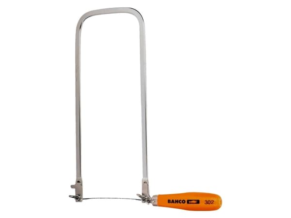 Bahco 302, Bågsåg, Metall, Plast, Trä, Stål, Trä, Trä, 13 cm