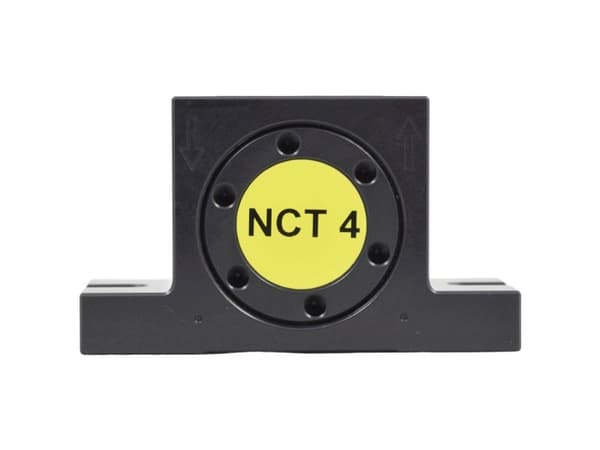 Netter Vibration NCT 4 Turbiinivärähtelijät Sarja NCT Keskipakovoima (6 bar) 1441 N Nimellistaajuus (6 barilla) 33800 rpm Työmomentti 0,023 cm/kg