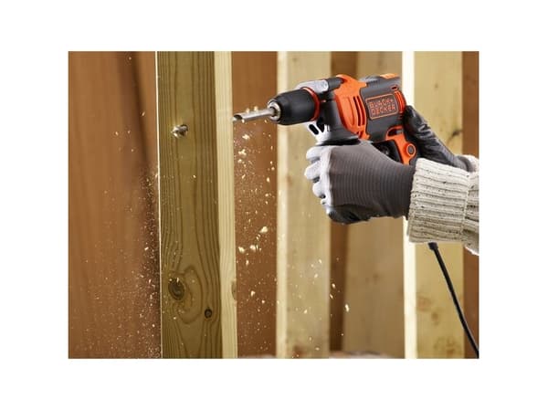 BLACK+DECKER BEH550-QS - Hammerbor - 550 W 13 mm
