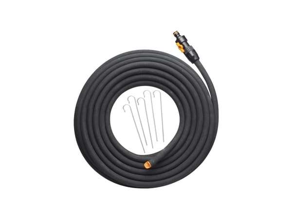 Fiskars 1025935, 15 m, Maanpinnan yläpuolella, Musta, Kumi, 39 mm, 39 mm