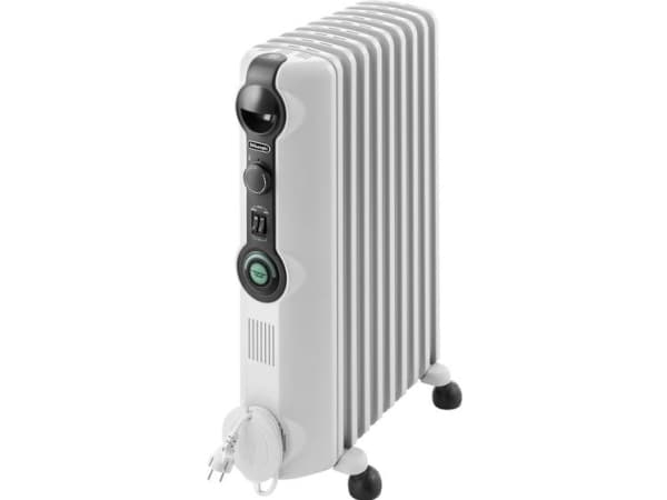 De'Longhi RadiaS TRRS0920C - Oljeradiator - frittstående - 2 kW - hvit