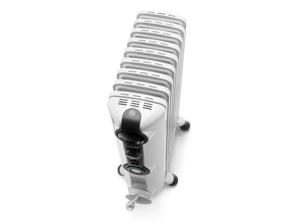 De'Longhi RadiaS TRRS0920C - Oljeradiator - frittstående - 2 kW - hvit