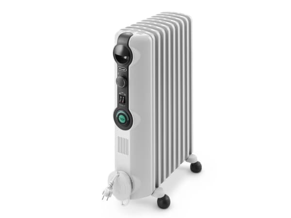 De'Longhi RadiaS TRRS0920C - Oljeradiator - frittstående - 2 kW - hvit