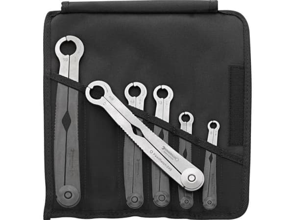 STAHLWILLE 240/6, 8,10,13,14,17,19 mm, Svart, Rostfritt stål, 1,23 kg