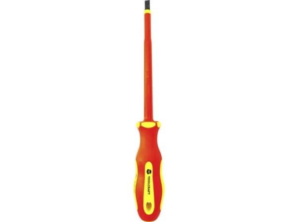 TOOLCRAFT SL 6.5 VDE, Elektronik og finmekanik, Værksted Kærv-skruetrækker Klinge-længde: 150 mm