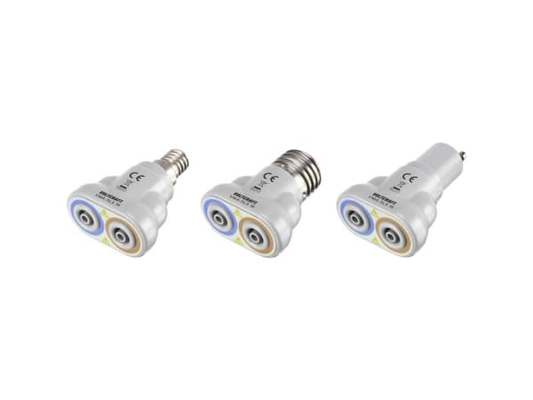 VOLTCRAFT VMA-5LS 16 mätadapter - Mörkgrå , Ljusgrå