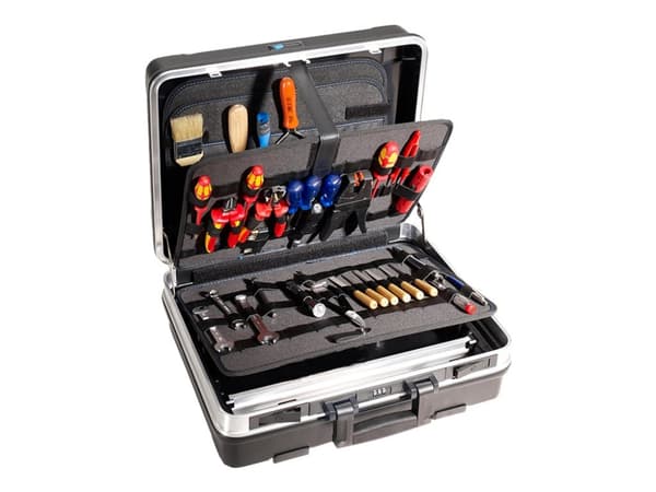 B&W tool.case base - Dokumentmappe for verktøy - aluminium, høystøts ABS-plast - svart