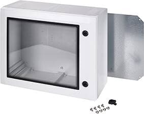 Fibox ARCA 705030W El-skab 700 x 500 x 300 Polykarbonaatti Gråhvid (RAL 7035) 1 stk