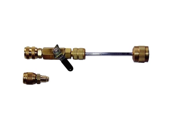 ROTHENBERGER Schrader-venttiilityökalu 1/4" + 5/16", venttiilin vaihto käytössä, R410A:lle ja R32:lle