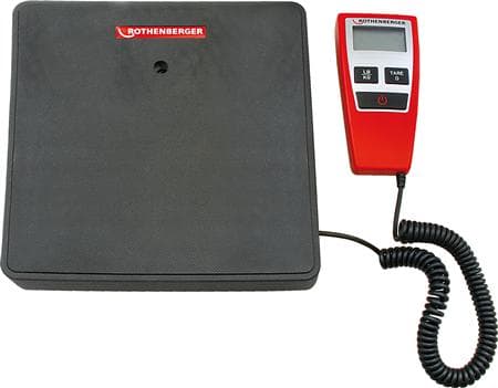 ROTHENBERGER Roscale digital vikt, upp till 120 kg. Noggrannhet +/- 0,5 GRAM