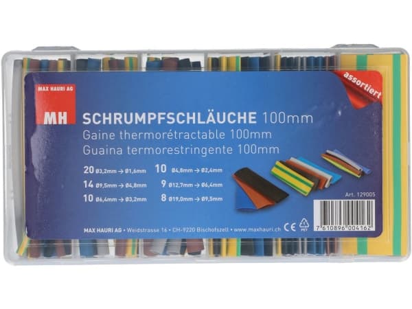 Max Hauri AG 129005, Kutistesukka, Sininen, Ruskea, Vihreä, Punainen, Valkoinen, Keltainen, Laatikko