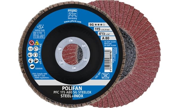PFERD 67748115, 2,22 cm, 11,5 cm, 13300 RPM, 80 g, 10 styck