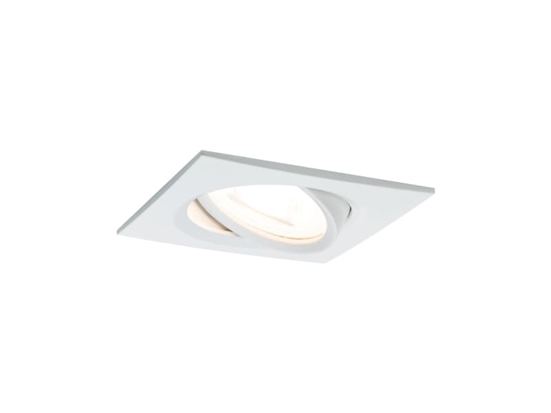 Paulmann 934.53, 1 lampor, LED, 2700 K, 460 LM, IP23, Vit