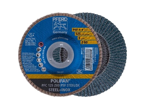 PFERD 67768125, 12,5 cm, 12200 RPM, 80 g, 10 styck
