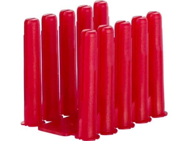 SCHNEIDER ELECTRIC Plug röd Ø5,5mmmin. skivdjup 40mm träskruv Ø3,5-5,0mm - (100 st.)