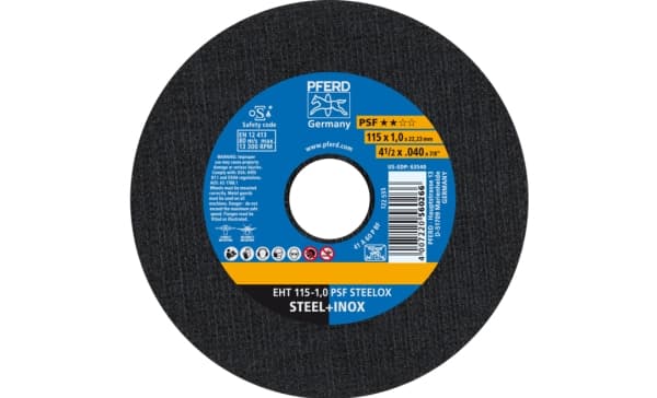 PFERD 61730100, 11,5 cm, 1 mm, 13300 RPM, 25 kpl