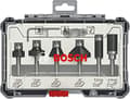 Pikkukuva 5 / 5: Bosch OVERFRASER SET HM BLANDET 6MM 6 PALAA
