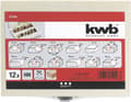 Miniatyrbilde 2 av 5: kwb 757290, Roterende fresestål, 50 g, B00ESERO4Y
