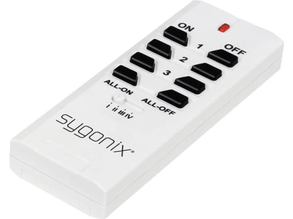 RSL SY-RSL-F4 Fjernbetjening Rækkevidde (max. i frit terræn): 30 m