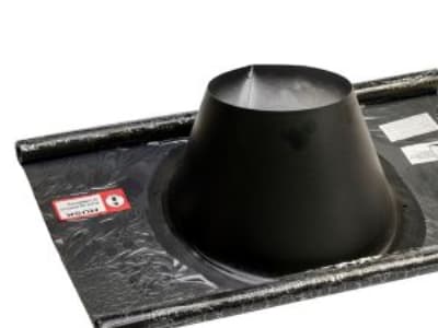 MB uØ 250mm inddækning 5-32° - flex sort, HUSK krave 317641251 (Multi25, Multi50, Wood)