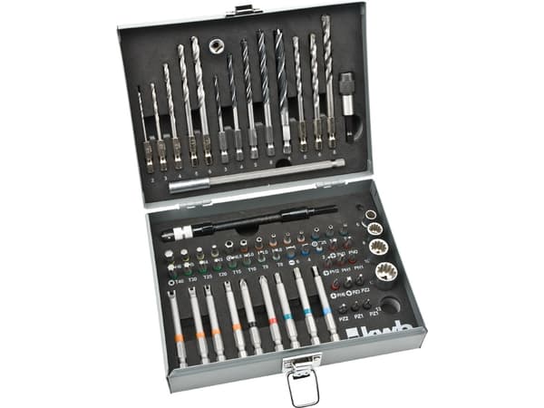 kwb 106300, Drill, Drill bit set, 8 mm, 150 mm, Metall, Stein, Tre, 6,35 mm