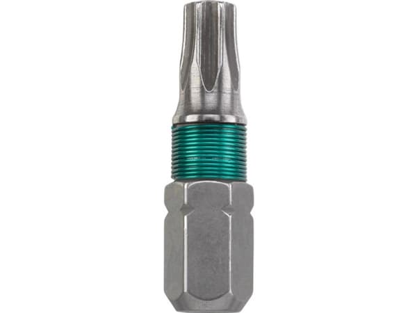 kwb Inox, 1 stykker, Torx, T20, Rustfritt stål, 25 mm, 25,4 / 4 mm (1 / 4")