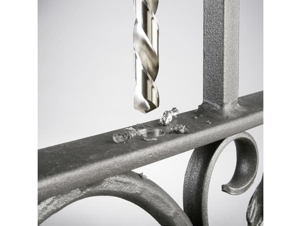 kwb 206530, Drill, Twist Betongbor, Høyrehåndsrotasjon, 3 mm, Strykejern, Plast, Stål, Profil, Blad metall, Ikke-jernholdig metall, 135°