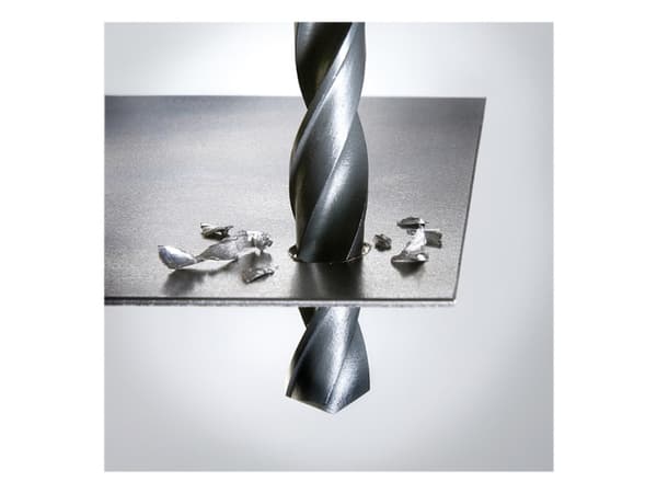 kwb 421920, Borr, Spiralborrkona, Högerrotation, Plast, Profil, Metallplåt, 118°, Snabbstål (HSS)