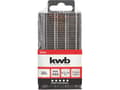 Miniatyrbild 1 av 5: kwb 424290, Borr, Borrsats, 0,3 mm, Akrylglas, Gjuten aluminium, Plast, Profil, Metallplåt, HSS-M2 (Molybden-höghastighetsstål), Cylindriskt skaft