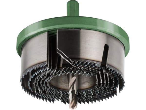 kwb 498720, Ställ, Borr, Koppar, Hårt träslag, Laminerad panel, Icke-järnmetaller, Gipsskivor, Plast, Mjuka träslag, Trä, Grön, Rostfritt stål, Fjäde