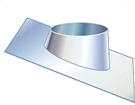 MB uØ 230mm kansi 5-32° - flex musta, HUSK kaulus 317641231 (Multi25, Multi50, Wood)