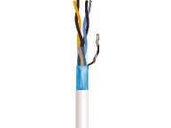 NEXANS Signalkabel skærmet, halogenfri2x2x0,6 mm PTS hvidtromlekabeldiameter 5,0 mm - (500 meter)