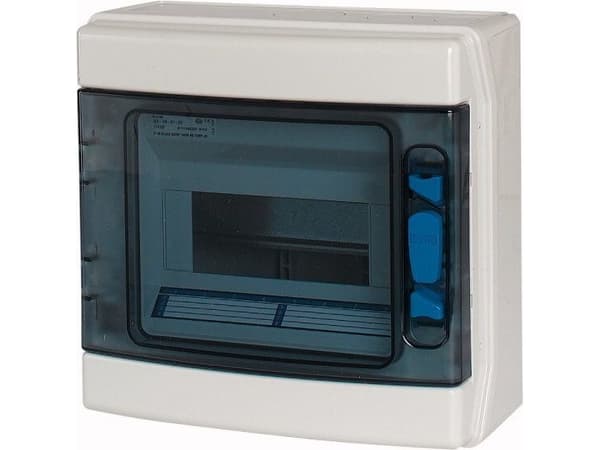 Eaton 174196 IKA-1/8-ST Pieni jakokeskus Pinta-asennettava Jakojakojen lukumäärä = 8 Rivien lukumäärä = 1