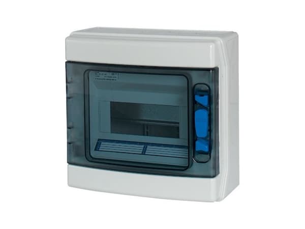 Eaton 174196 IKA-1/8-ST Pieni jakokeskus Pinta-asennettava Jakojakojen lukumäärä = 8 Rivien lukumäärä = 1