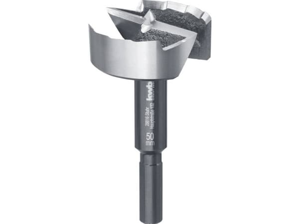 kwb 706350, Borr, Centreringsborr, 5 cm, Hårt träslag, MDF, Mjuka träslag, Blåsa, 1 styck