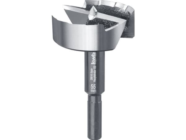 kwb 706355, Drill, Forstner-bor, 5,5 cm, Løvtre, MDF, Mykt tre, 1 cm, 7483 G