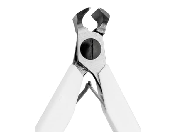 Bahco Elektroniktång, snedavbitare, Vinklad kraftavbitare, 1,04 cm, 1,03 cm, Stål, Vit, 108 mm