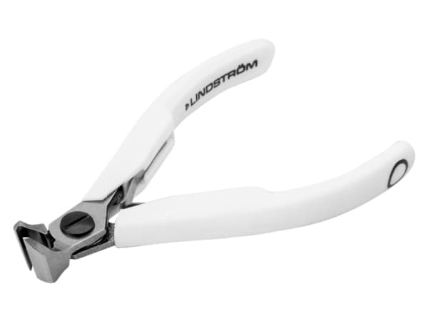 Bahco Elektroniktång, snedavbitare, Vinklad kraftavbitare, 1,04 cm, 1,03 cm, Stål, Vit, 108 mm