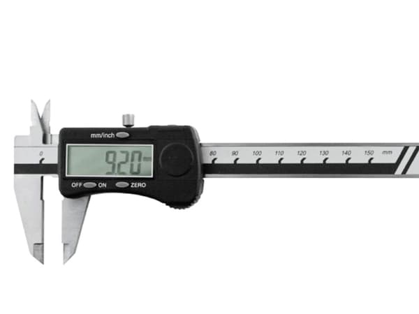 Digitalt skjutmått 0-150 x 0,01 mm med käftlängd 40 mm