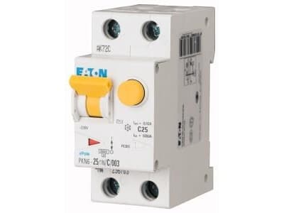 Yhdistelmäkytkin 13A 1P+N c-c - Eaton Yhdistelmäkytkin 13A 1P+N 30ma 6ka c-k pkn6-13/1n/c/003