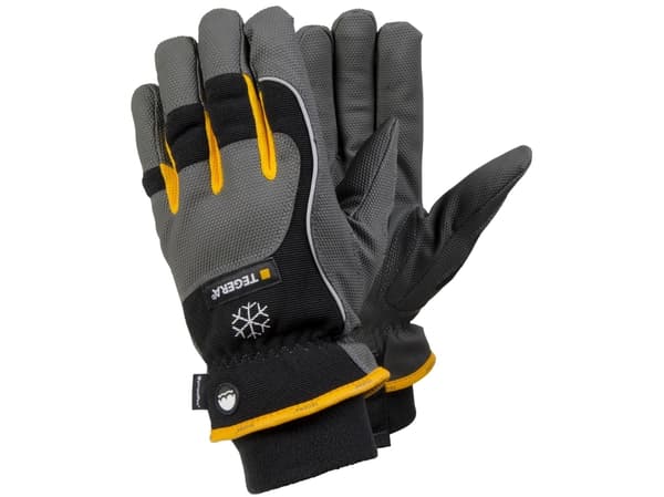 Ejendals TEGERA 9126, Arbetshandskar, Svart, Grå, Gul, Vuxen, Vuxen, Unisex, Reptålig