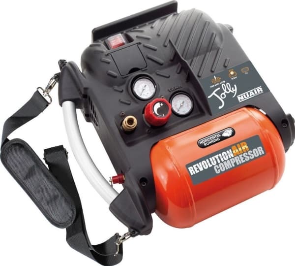 JOLLY 15/5 kompressor 1,5 hk med 5L tank, oliefri