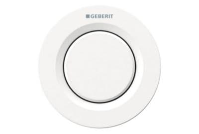 Geberit fjärrkontroll Omega01 White in - Pneumatisk, t/singelspolning, inbyggd kontroll: alpine-white