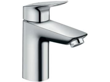 HG Logis 100 HV-armatur m/PO - hansGrohe Logis 100 HV-armatur m/Push-open krom