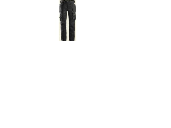SNICKERS WORKWEAR AllroundWork 6241 stretch buks med hylsterlommerr Str: 50 sort
