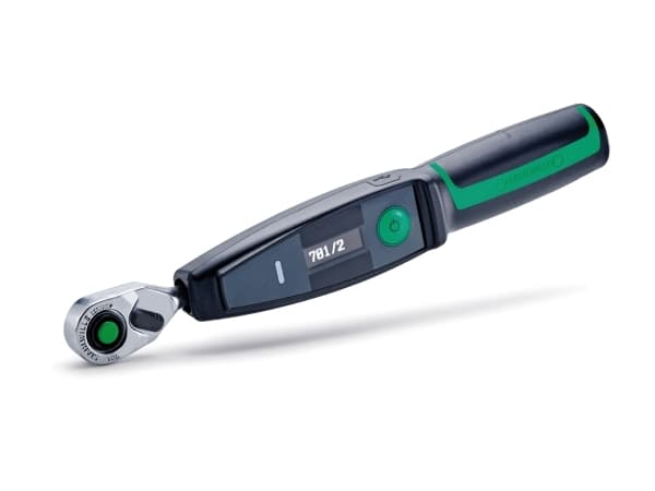 STAHLWILLE 701/2, Digital momentnøkkel, Ft-lb, In-lb, Nm, Elektronisk, 1 - 20 Nm, Sort, Grønn, DIN EN ISO 6789-2: 2017