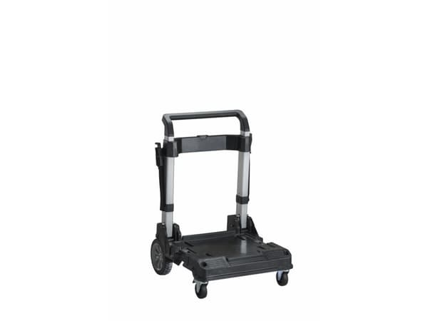 Stanley FMST1-72363, Alumiini, Muovi, Kuljetuslavavaunu, Musta, 100 kg, 4 renkaita, 18 cm
